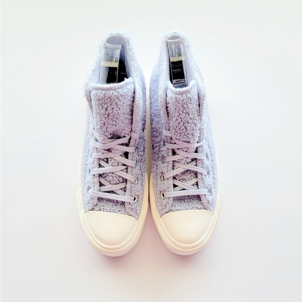 Converse CTAS Lift Hi Ghost Steel Egret Women's 6
